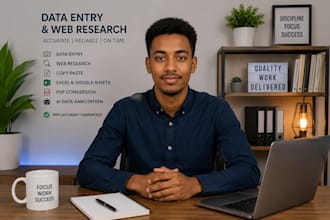 do ai data annotation, data entry and web research