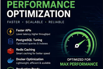 optimize your fastapi backend for performance, redis and postgresql