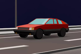 do 3d car model, widebody kit, interior design, spoiler, bumper for 3d print