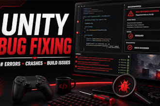 fix unity bugs errors crashes and optimize game performance