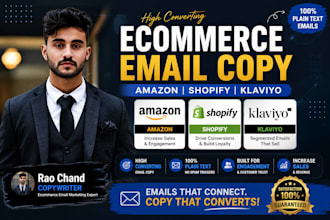 write ecommerce email copy that converts