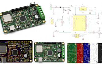 make pcb design pcb layout and circuit schematic