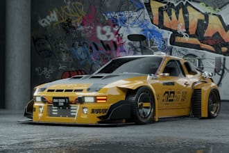 create automotive 3d car modeling vehicle design car rendering and car animation