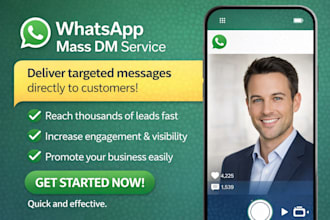send mass dm, whatsapp bulk message, facebook mass dm, and whatsapp mass dm