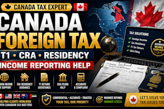 solve canada foreign income tax, residency, t1 return, cra filing issues