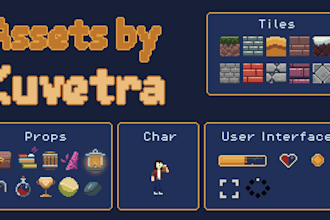create professional pixel art game assets