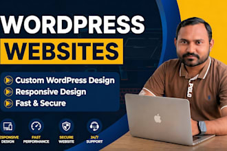 design and develop a responsive wordpress website or blog