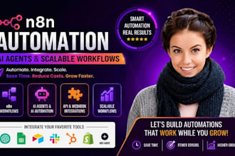create n8n  automation  workflows ai agents scalable workflows