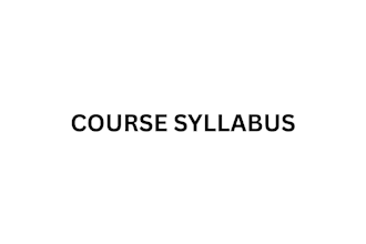create course outline or course outline