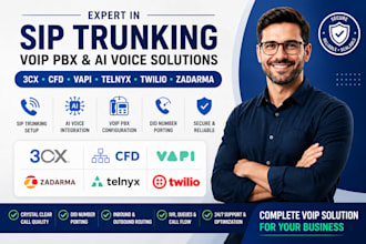 sip trunking cfd vapi zadarma voip pbx  3cx did number porting telnyx twilio