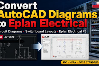 convert autocad diagrams to eplan electrical