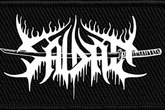do extreme graffiti tag, nu metal, hard techno and band logo