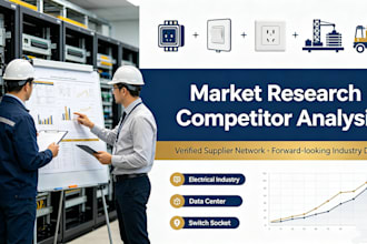 conduct industrial market research, questionnaire surveys competitor analysis