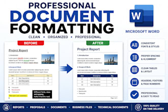 professionally format your word document