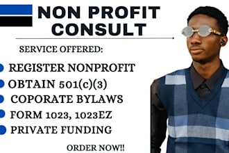 register your nonprofit, obtain 501c3 tax exempt, bylaws, form board documents