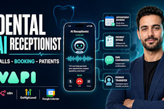 build a dental clinic ai receptionist for calls and appointment booking