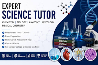 tutor medical chemistry and anatomy