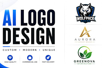 create luxury logo or mascot in png or jpg