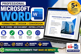 design, format and customize microsoft word documents