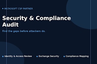 audit your microsoft 365 or azure environment for security gaps