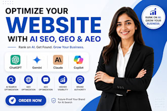 optimize your website to rank on ai aeo GEO and SEO service to boost ranking
