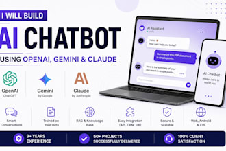 build ai chatbot using openai, gemini and claude