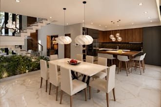 do model and create a photorealistic render of a kitchen
