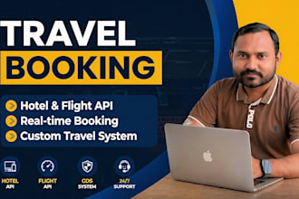 create a flight and hotel booking system with gds API