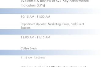 create professional board agendas and meeting notes