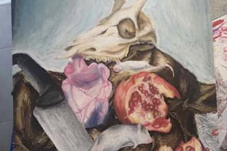 paint any still life, landscape or portrait
