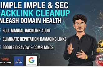 disavow bad backlinks and clean toxic spam score for ranking