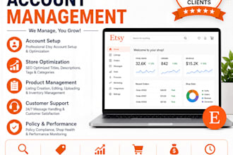 manage your etsy store professionally and boost sales