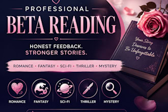 beta read fictional stories, nonfiction beta reader, critique provide feedback