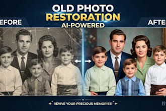old photo restoration and image enhancement