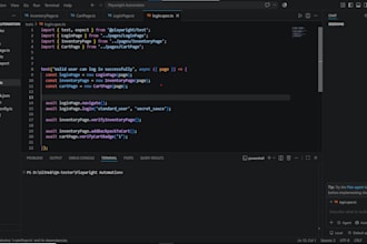 test your website manually and with playwright automation