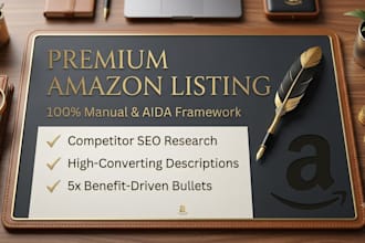 write premium amazon listing optimization