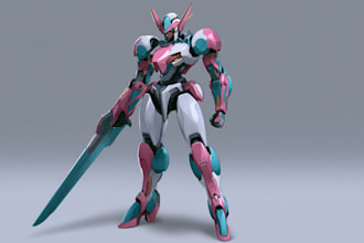 create mecha concepts gundam