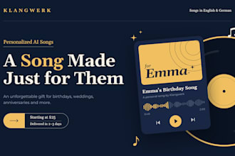 create a personalized song for your special occasion