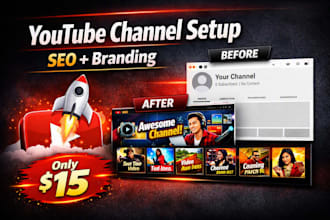 set up and optimize your youtube channel for growth