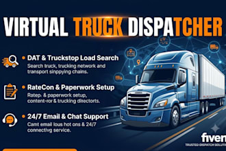 be your truck dispatcher for email,chat and back office support