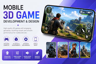 do mobile 3d game development and design