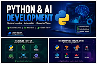 develop python scripts and automation solutions