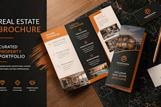 design luxury brochure real estate brochure professional brochure design