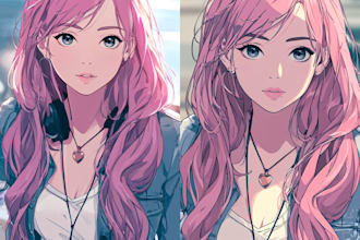 create custom sfw and nsfw anime ai character design