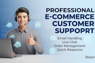 do ecommerce customer support and email handling
