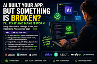 make and fix your vibe coded applications