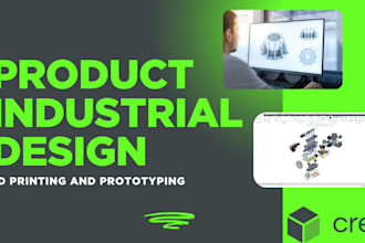 design 3d cad models for 3d printing and prototyping