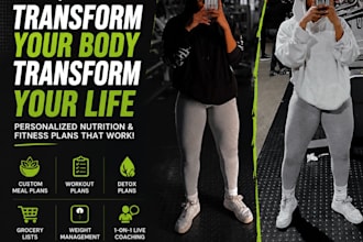 create a sustainable custom meal plan for your fitness goals