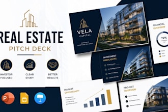 real estate pitch deck, property investment presentation, investor deck
