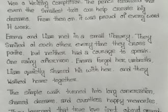 write anything with my beautiful handwriting